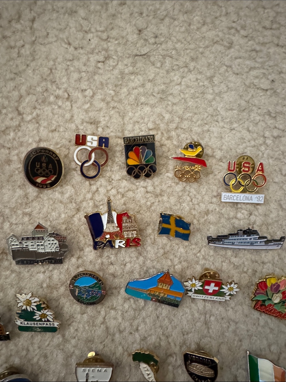 Assorted Travel & Destination Enamel Pin Collection - Multicolor - Picture 2 of 5